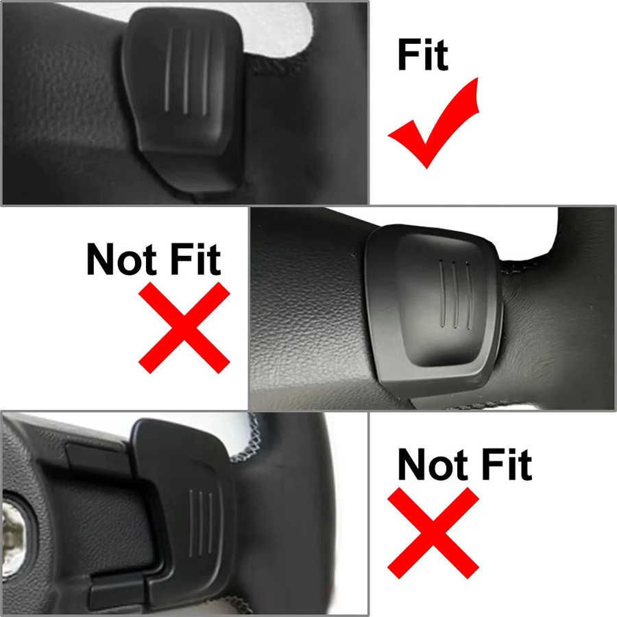 AULIGUS Aluminium Paddle Shifter Lenkrad Schaltwippen in Silber für VW Golf 5 6 MK6 GTI R Jetta MK5 Passat B6 B7 CC Polo Sharan Tiguan und Seat Leon - Bild 2