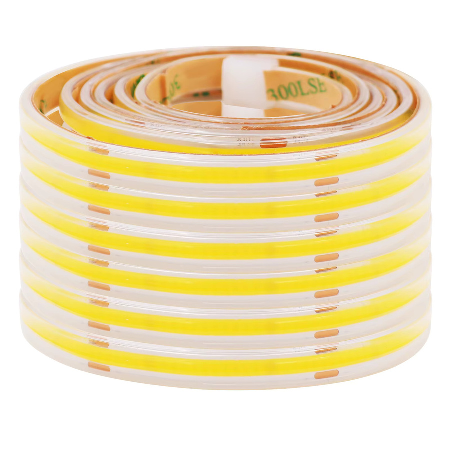 KISUFU Solar COB LED Streifen Licht Warmweiß Wasserdicht mit 480 LEDs/m für den Außenbereich DC 24V - Bild 6