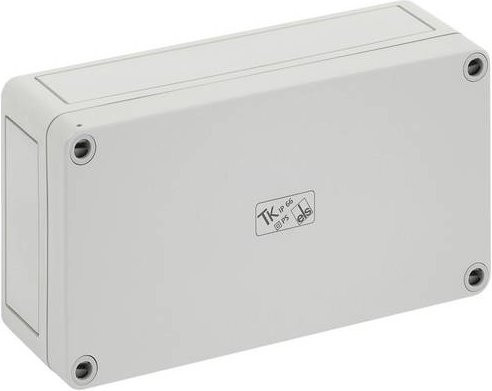 Spelsberg TK PS 1809-6 Installations-Gehäuse aus Polystyrol in Lichtgrau, B/T/H: 18,0 x 9,4 x 5,7 cm - Bild 1