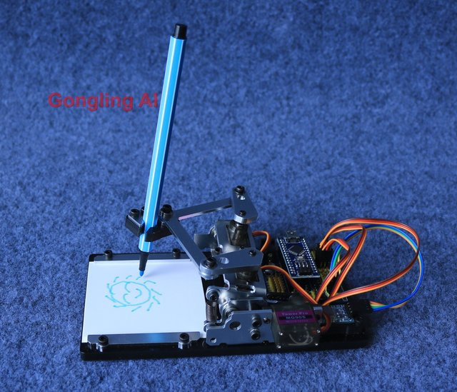 GoLingLing XY-Zeichenroboterarm, APP-gesteuerter Zeichenroboter, DIY-Kit - Bild 1