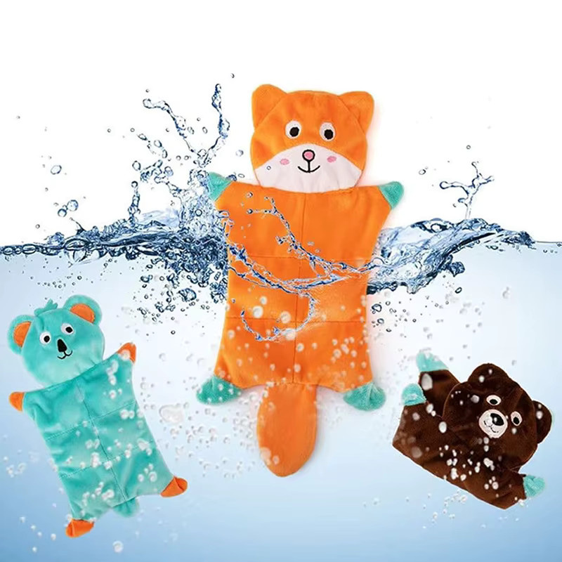 pawstrip Quietschendes Spielzeug in Tierform, Plüsch-Haustierspielzeug - Bild 2