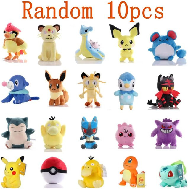 TOMY Pokémon Pikachu Plüsch, Stofftier - Bild 1