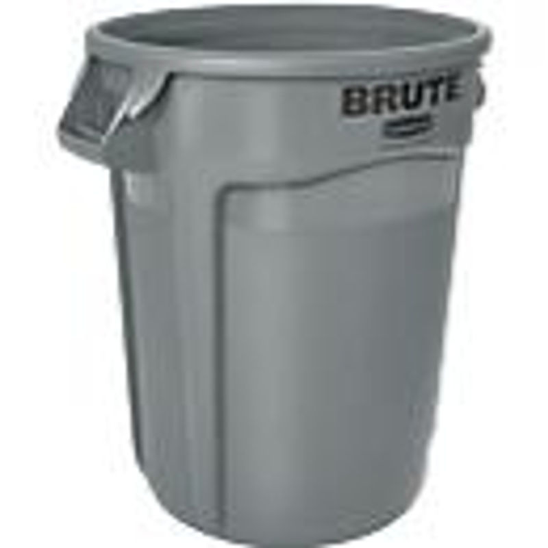 Rubbermaid Wertstoffsammler Brute, rund, grau, 121 l - Bild 2
