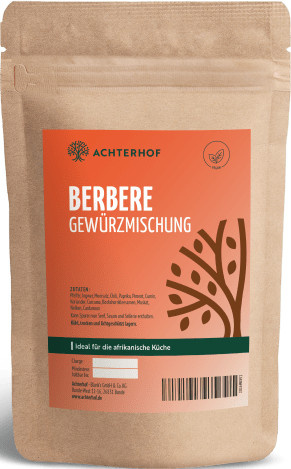 Achterhof Berbere Gewürzzubereitung scharf 100 g - Bild 1