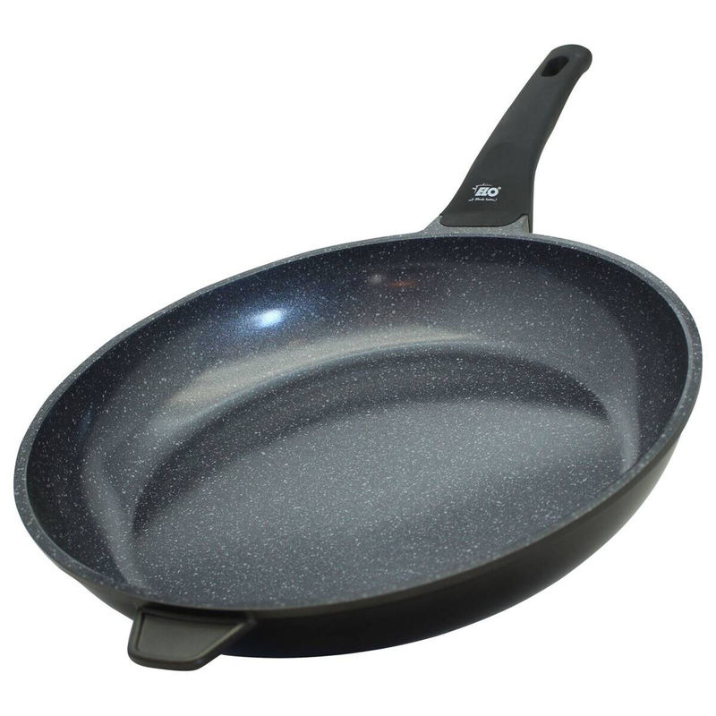 ELO Aluguss Pfanne Siloncast Schwarz mit Antihaftbeschichtung und Ausgießrand Durchmesser: 32 cm - Bild 2