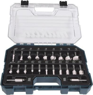 Makita Fräser-Set D-74778 für Holz, 22-teilig mit 8mm Schaftdurchmesser - Bild 3