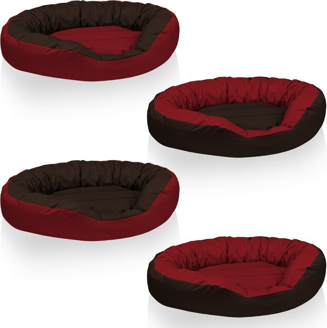 BedDog® Hundebett SUNNY 4in1 Hundekissen mit erhöhtem Rand und waschbarem Bezug in einfarbiger Ausführung - Bild 1