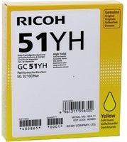 Ricoh Tintenpatrone Gelb für SG 3210DNw Inkjet-Drucker - Bild 1