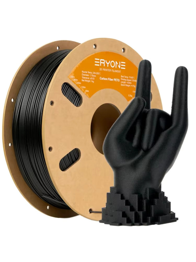 ERYONE PETG Carbon Fiber Premium Filament für FDM 3D-Druck, 5 kg - Bild 4