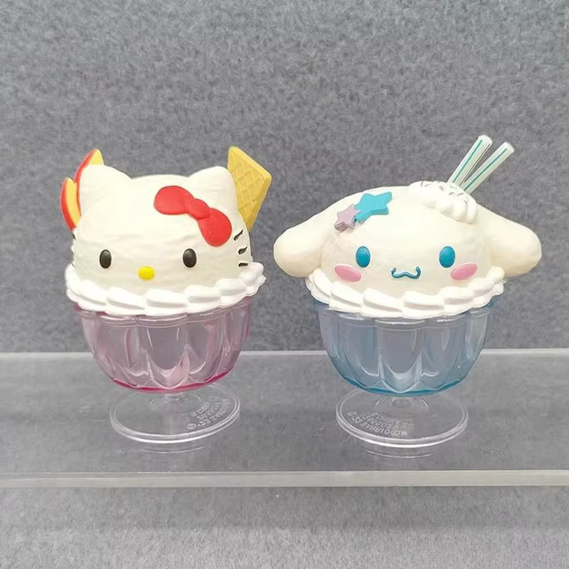 Sanrio Cinnamoroll Dessert-Eisbecher-Blindbox, Figuren-Modellspielzeug - Bild 1