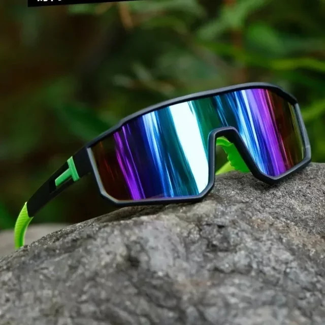 BMAD Sportsonnenbrille, Unisex, Vollrand, Schwarz, Kunststoff - Bild 1