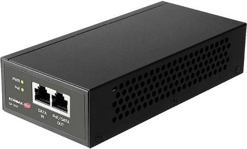 Edimax GP-103IT PoE Injektor 90 Watt Schwarz mit 1000MBit/s und IEEE802.3af/at/bt Unterstützung - Bild 1