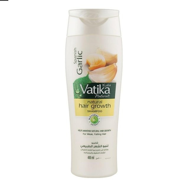 Vatika Naturals Shampoo Spanish Garlic, 200 ml, Normales Haar - Bild 1