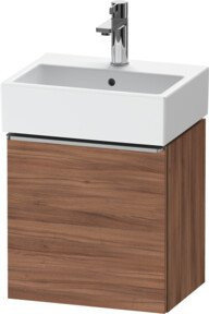 Duravit Waschtischunterschrank D-Neo in Braun, Wandhängend, 1 Tür, B: 43,4 cm, T: 32,2 cm, H: 44,0 cm - Bild 1
