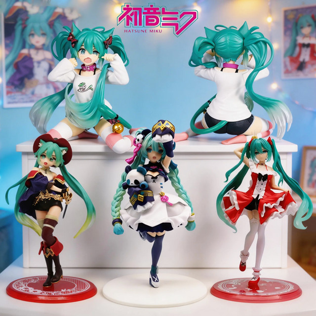 Bandai Hatsune Miku Mädchen, PVC-Modell-Dekoration, Bunt / Mehrfarbig - Bild 1