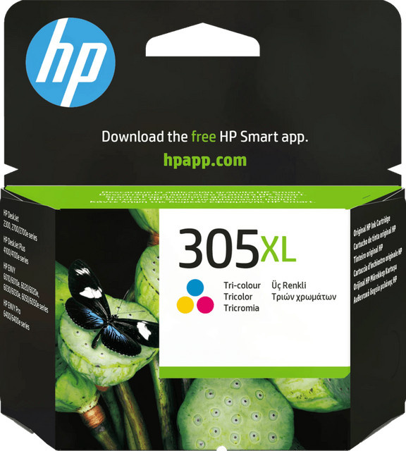 HP 305XL Farbpatrone für Tintenstrahldrucker Multicolor - Bild 1