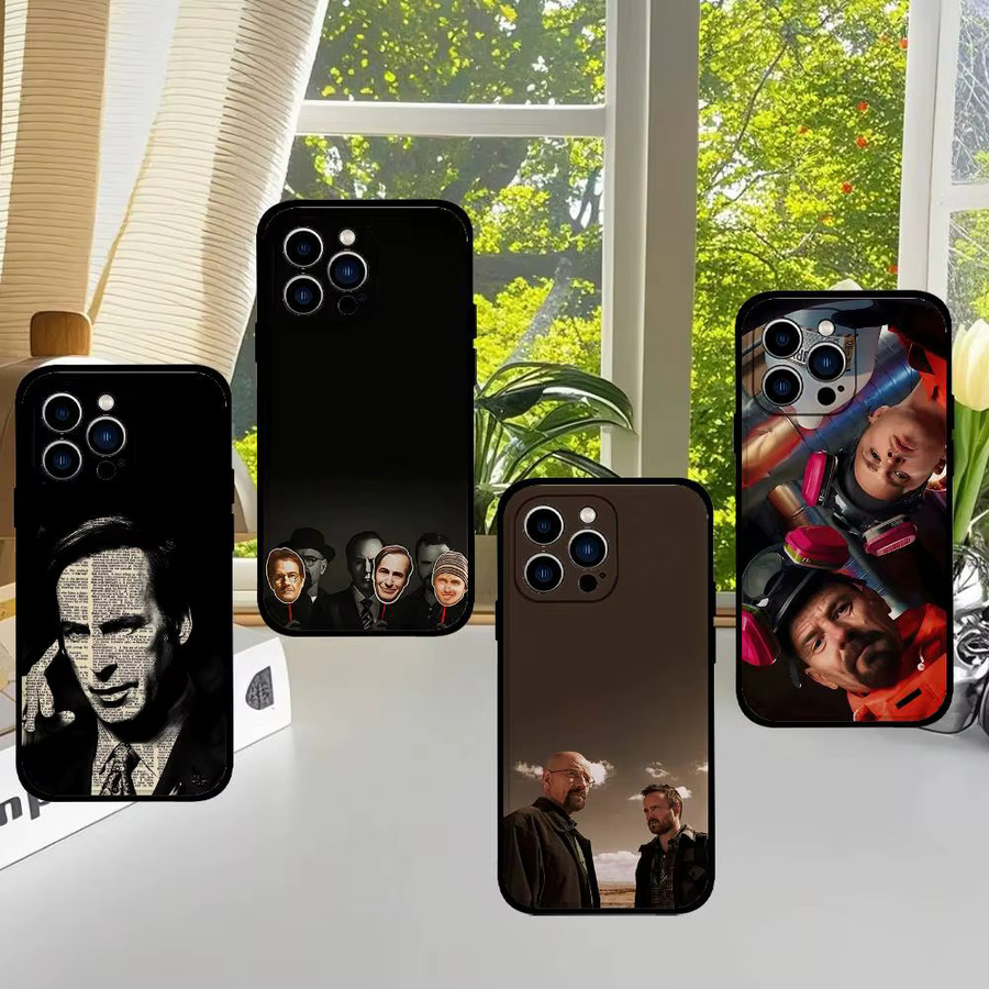 TV B-breaking B-Bad Handyhülle Schwarz passend für iPhone 17, 16, 15, 14, 13, 11 Pro Max, Plus, X, Xr, Xs Max und 13 Mini - Bild 5