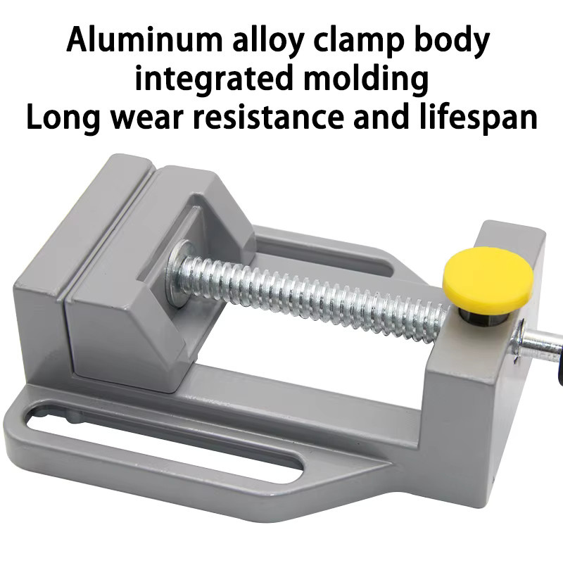 Mr Drill Rechtwinklige Klemme aus Aluminiumlegierung mit flachem Mund und dreieckigem Griff für Holzbearbeitung und Schweißarbeiten - Bild 3