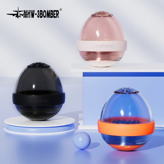 MHW-3BOMBER Eggonaut Kaffeetropfer mit Durchflusskontrolle in Blau und Multicolour, tragbar für Reisen und Camping - Bild 1
