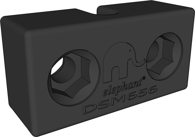 SNAPFIX® 12er Pack Befestigung für Doppelstabmattenzäune in Anthrazit, Stärke 6-5-6 mm - Bild 1