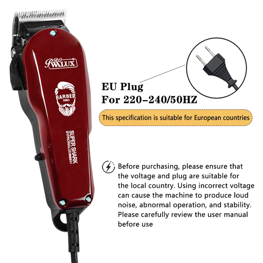 Magicful Haarschneidemaschine für Herren, Rot, 10 W - Bild 4