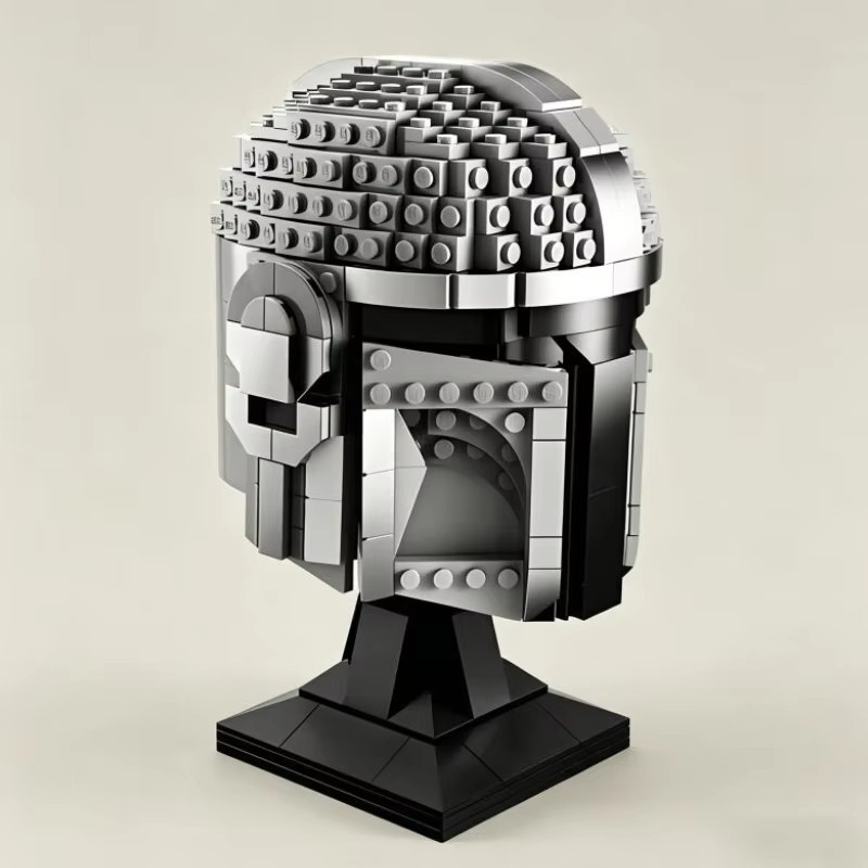 Potdemiel Star Wars Mandalorian Helm, Bausteine Modell, 584 Teile, ab 14 Jahre - Bild 2