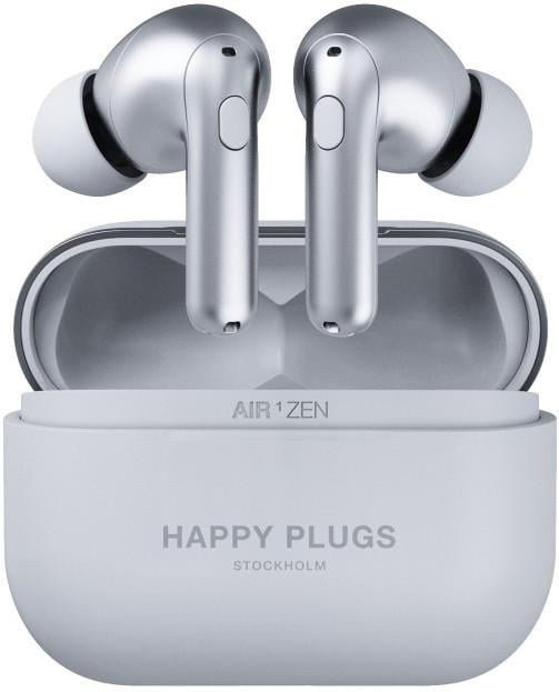 Happy Plugs Air 1 Zen Bluetooth In-Ear-Kopfhörer True Wireless in Silber - Bild 1