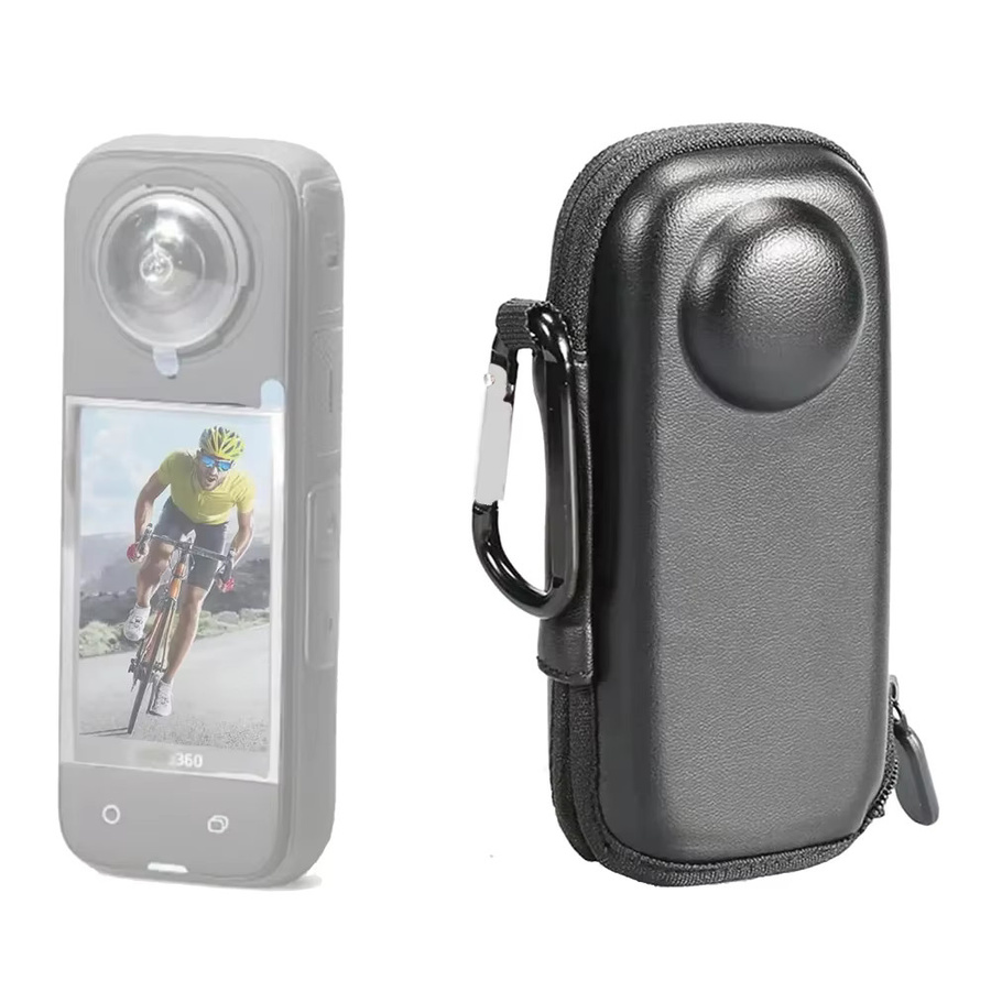 Insta360 Hard Shell Tragetasche mit Karabiner für X3, X4 und X5 Action Kameras in Schwarz - Bild 4