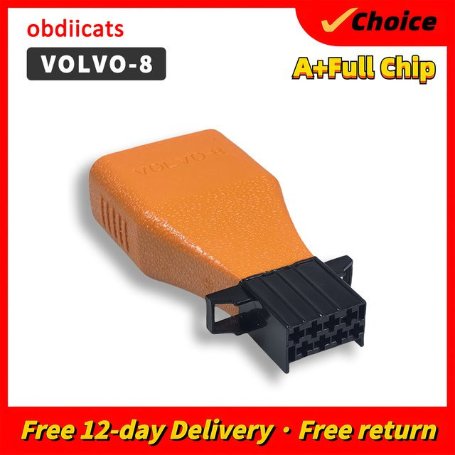 DHCCREATE OBD2 Diagnosekabel Adapter für schwere LKW in Orange - Bild 1