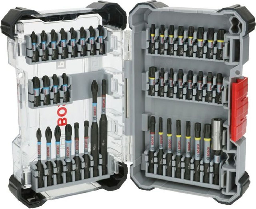 Bosch PRO Impact Schrauberbit Set, 44-teilig, Stahl, Mehrfarbig - Bild 2