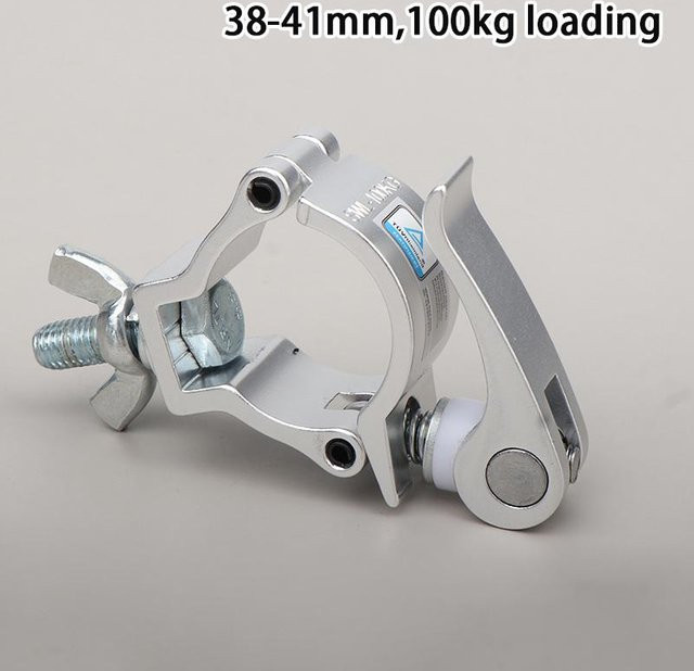 Found Comfort Schnellverschlussklemme aus Aluminium für F24 Traversen in Silber - Bild 1