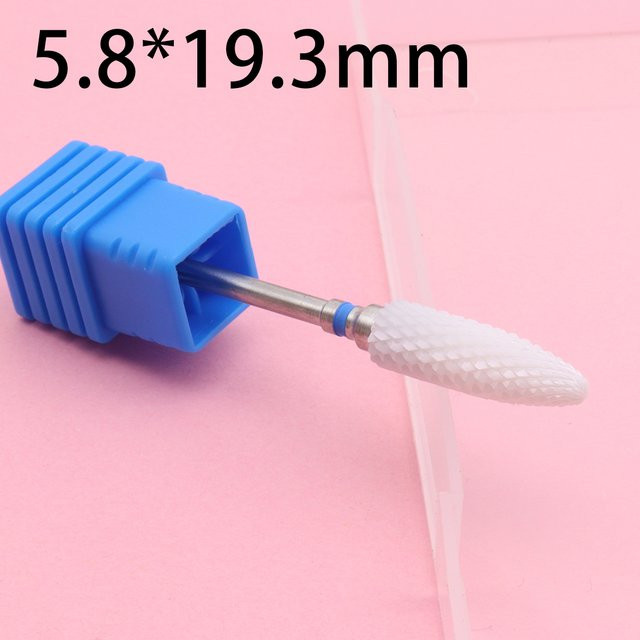 Easy Nail Langer Keramik-Nagelbohrer, 2,35 mm Schaft, Unisex - Bild 1