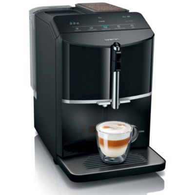 Siemens EQ300 TF301E19 Kaffeevollautomat in Klavierlack Schwarz mit One-Touch Funktion und coffeeDirect-System - Bild 2