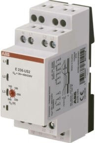 ABB Unterspannungsrelais E236-US2 Überwachungsrelais in Grün, Gelb und Weiß - Bild 1