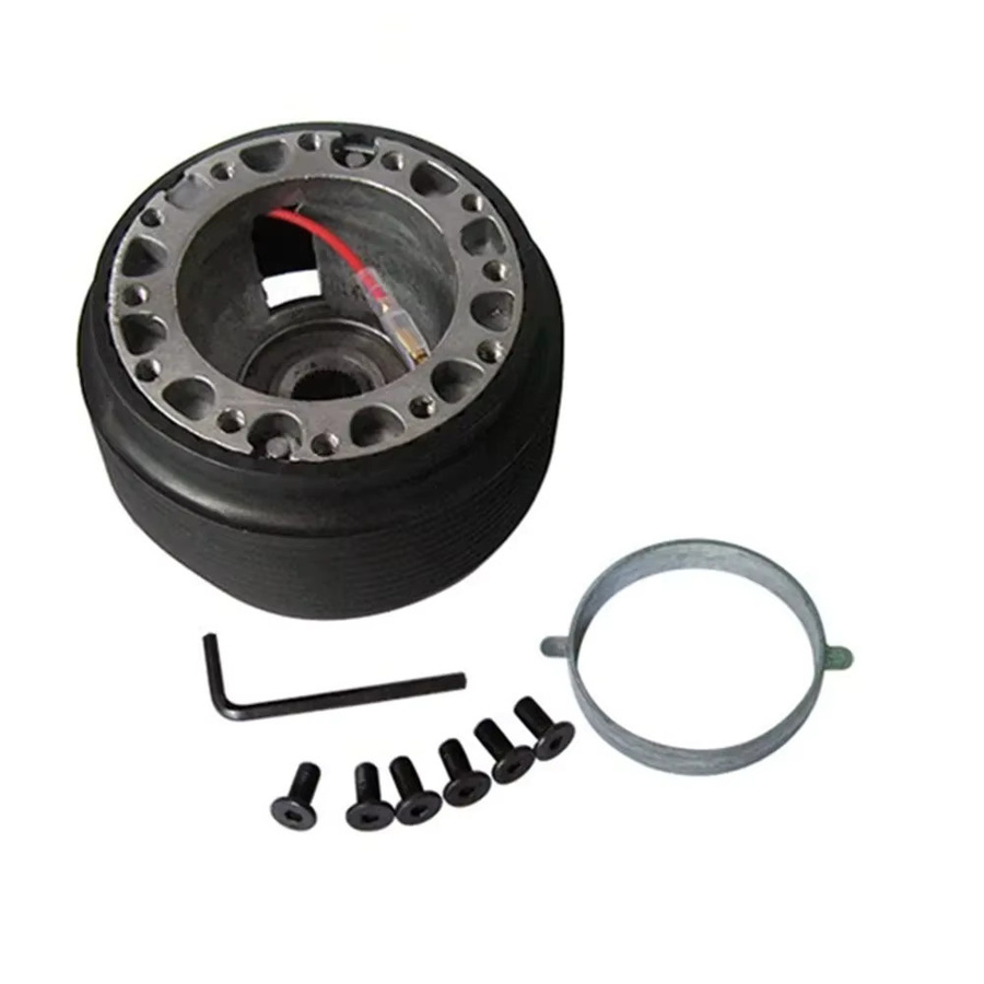 Boss Kit Lenkradnabenadapter M1 in Schwarz für Mitsubishi Lancer 1988–2004 passend für Standard-6-Bolzen-Lenkräder - Bild 3