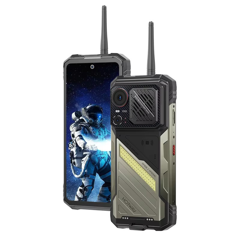 HOTWAV Hyper 8 Ultra Robustes 5G Smartphone in Schwarz mit 12000 mAh Akku, 108 MP Kamera, 12 GB RAM und 512 GB Speicher - Bild 5