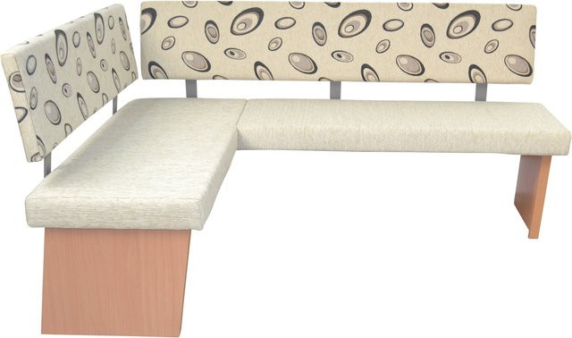 Eckbank Sonja von möbel direkt online, moderne Eckbank für Wohnzimmer und Esszimmer, B/T/H: 140 x 180 cm - Bild 1