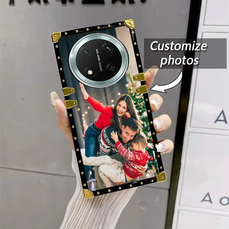 Quadratische galvanisierte Nieten-Telefonhülle für Honor 50 70 90 Magic7 Lite 6 Lite 5 X9A X9B X8 X7a X6 - Bild 5