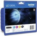 Brother Original Tintenpatronen LC-1280XL Mixpack CMYK für MFC-J5910DW - Bild 1