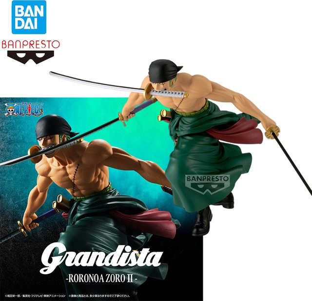 Bandai One Piece Grandista Roronoa Zoro, Anime-Figur, Einzelfigur - Bild 1