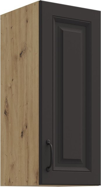 Hängeschrank Stilo für deine Küchenzeile in Grau und Eiche Artisan, Breite: 30 cm - Bild 1