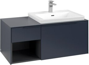 Villeroy & Boch Waschtischunterschrank Subway 3.0 in Grau Matt, Wandmontage, B/T/H: 100,1 x 42,25 x 51,6 cm - Bild 1