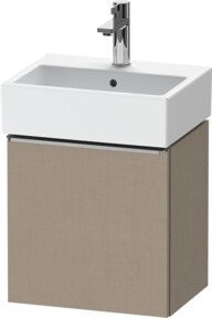 Duravit Waschtischunterschrank D-Neo Beige mit 1 Tür, Wandmontage, B/T/H: 43,4 x 32,2 x 44 cm - Bild 1