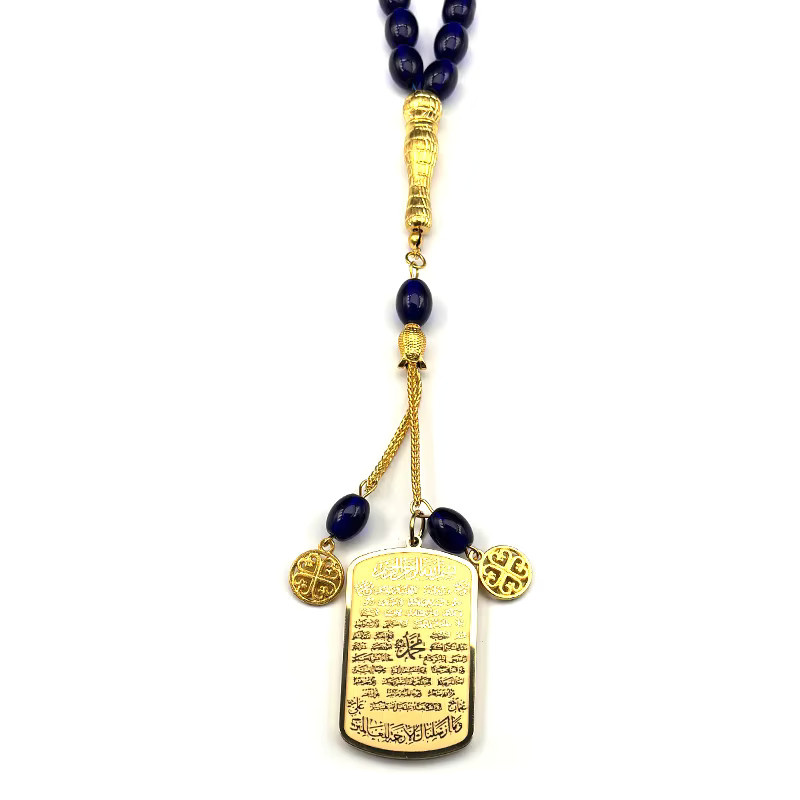 JYTF Autoanhänger Edelstahl, Gold, Glas, Unisex - Bild 2