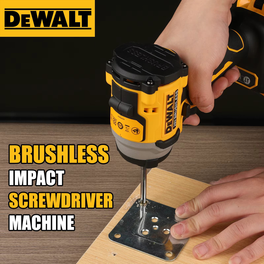 DeWalt DCF850 Bürstenloser 20-V-Lithium-Ionen-Schrauber und Bohrer in Gelb (ohne Akku) - Bild 4
