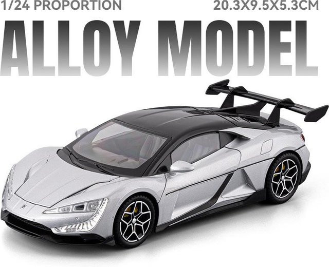 BYD Yangwang U9 Xtreme P1 Miniaturauto, 1:24, Legierung Druckguss, mit Licht und Sound, ab 14 Jahren - Bild 1