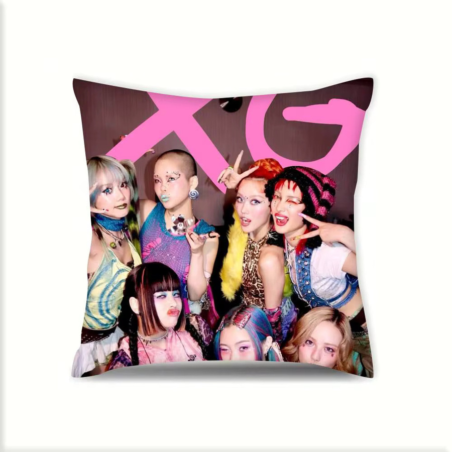 Kpop X-Xg DNA Kissenbezug Multicolor für Sofa und Schlafzimmer B/B: 40 x 40 cm - Bild 6