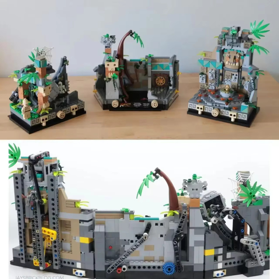 Hot Toys Indiana Jones Tempel des Klassischen Gebäudes, Baustein-Set - Bild 5