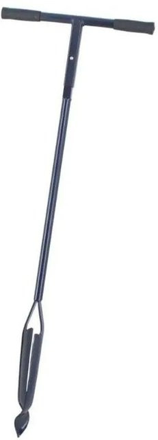 D&O Handlochbohrer aus geschmiedetem Stahl mit Gummigriffen in Schwarz, Durchmesser: 100 mm - Bild 1