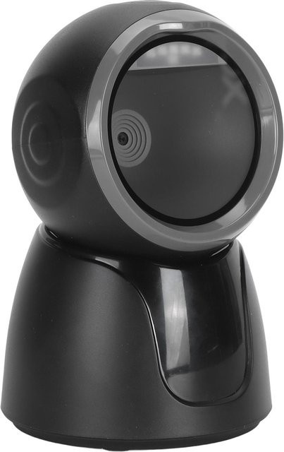 DIYelecs Omnidirektionaler Barcode-Scanner für 1D und 2D QR-Codes, Drahtlos Bluetooth 2.4G oder Kabelgebunden USB, Schwarz - Bild 1